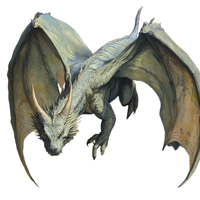 Medieval Dragon Climbing Vinyl Car Decal Sticker – Waterproof & UV-Resistant 8"