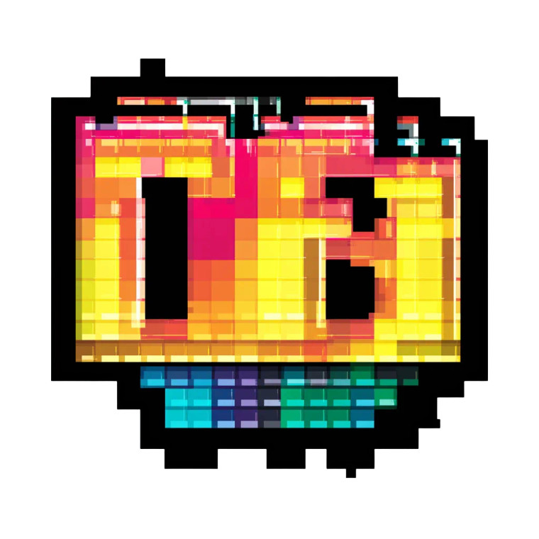 Pixel Pushers Logo Vinyl Car Decal Sticker – Waterproof & UV-Resistant 8"