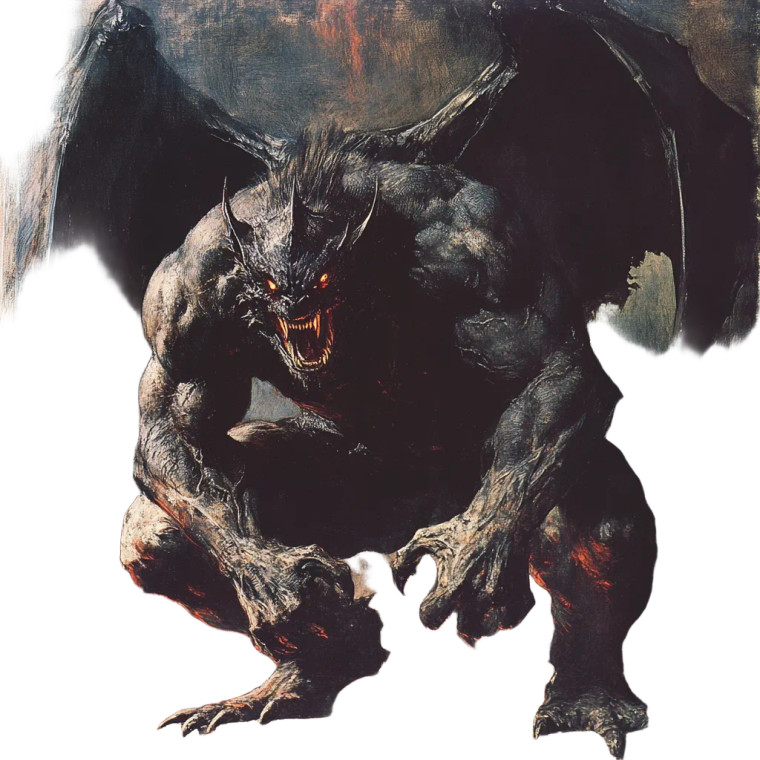 K’Thark The Beast Vinyl Car Decal Sticker – Waterproof & UV-Resistant 8"