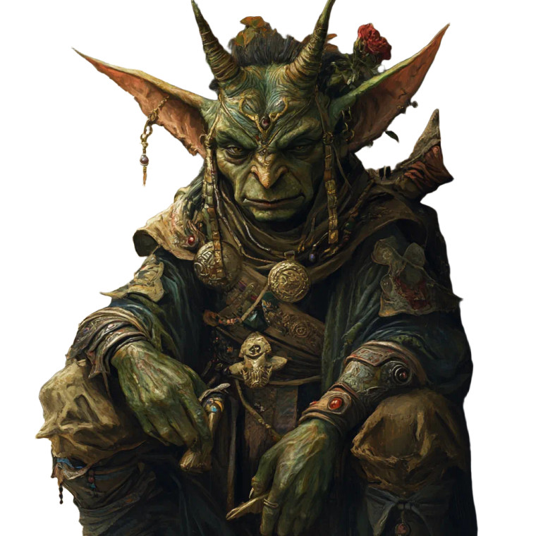 Goblin Divinity Vinyl Car Decal Sticker – Waterproof & UV-Resistant 8"