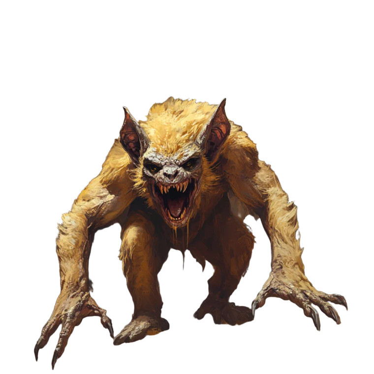 Monkey Bat Hybrid Vinyl Car Decal Sticker – Waterproof & UV-Resistant 8"