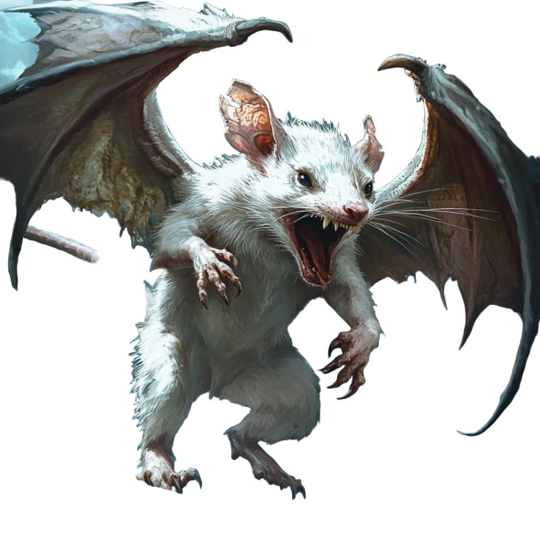 Angry Rat-Dragon Hybrid Vinyl Car Decal Sticker – Waterproof & UV-Resistant 8"