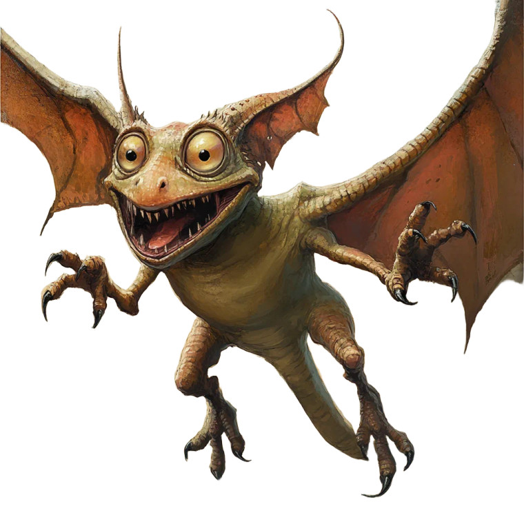 Friendly Flying Dragon Vinyl Car Decal Sticker – Waterproof & UV-Resistant 8"