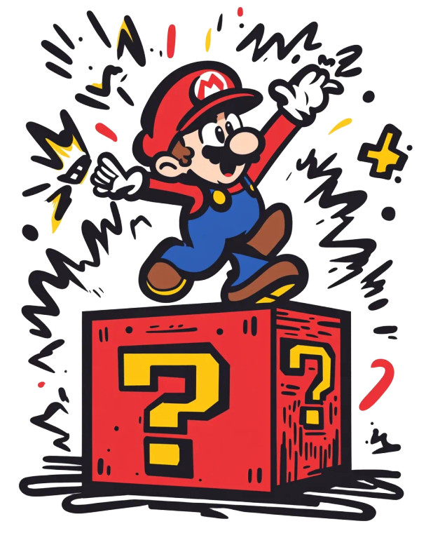 Mario Haring Fusion Vinyl Car Decal Sticker – Waterproof & UV-Resistant 8"