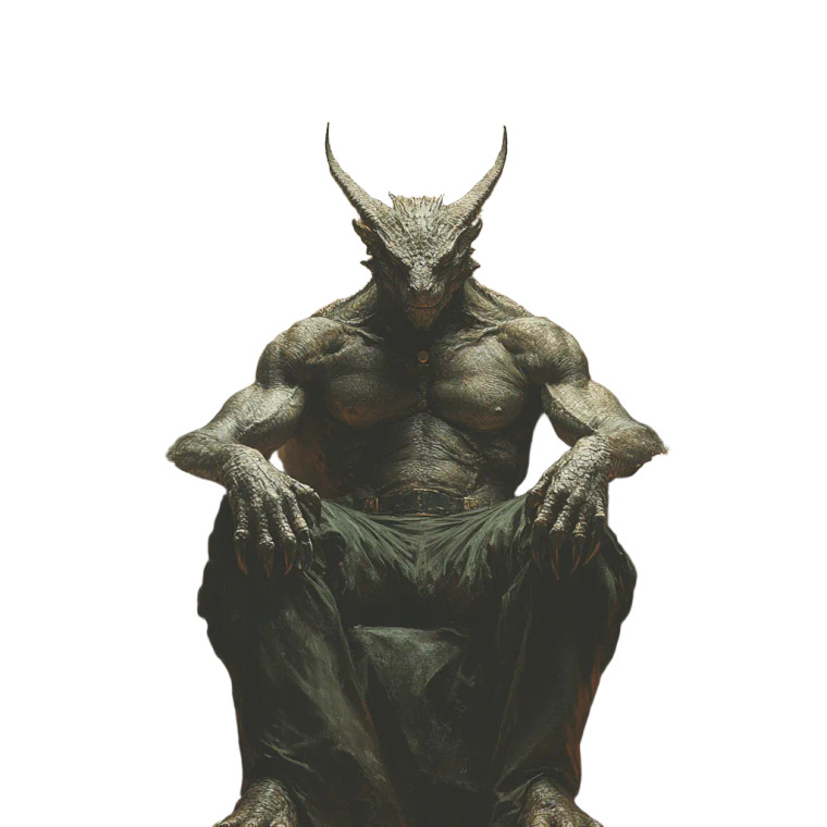 Reptilian Commanders Vinyl Car Decal Sticker – Waterproof & UV-Resistant 8"