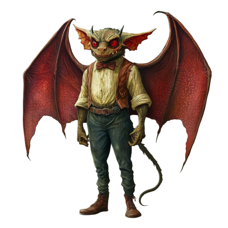 Nerdy Devil Vinyl Car Decal Sticker – Waterproof & UV-Resistant 8"