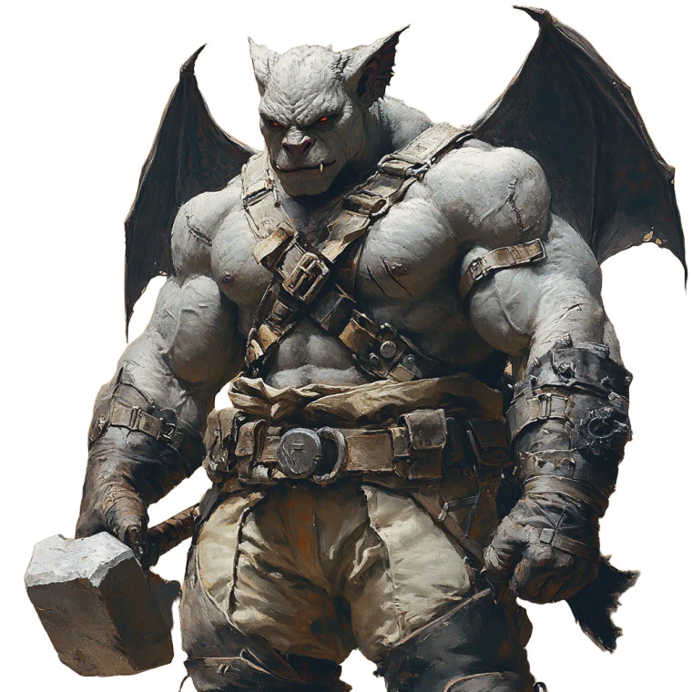 Demonic Superhero Creature Vinyl Car Decal Sticker – Waterproof & UV-Resistant 8"