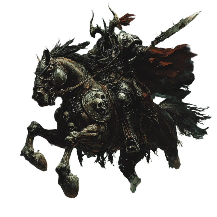 Chaos Barbarian Riding Vinyl Car Decal Sticker – Waterproof & UV-Resistant 8"