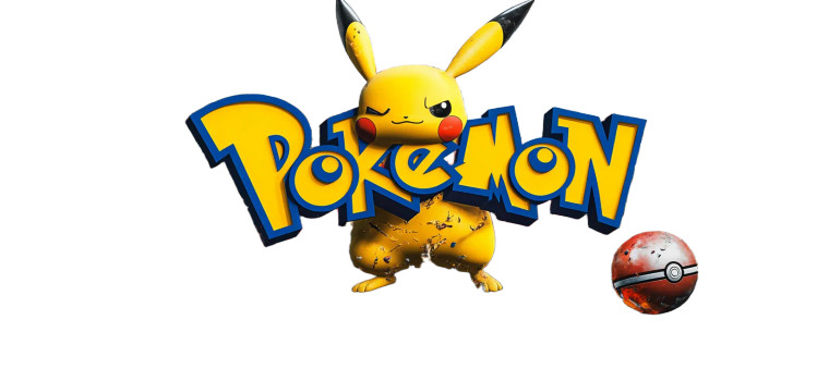 Pokémon 3D Design Vinyl Car Decal Sticker – Waterproof & UV-Resistant 8"