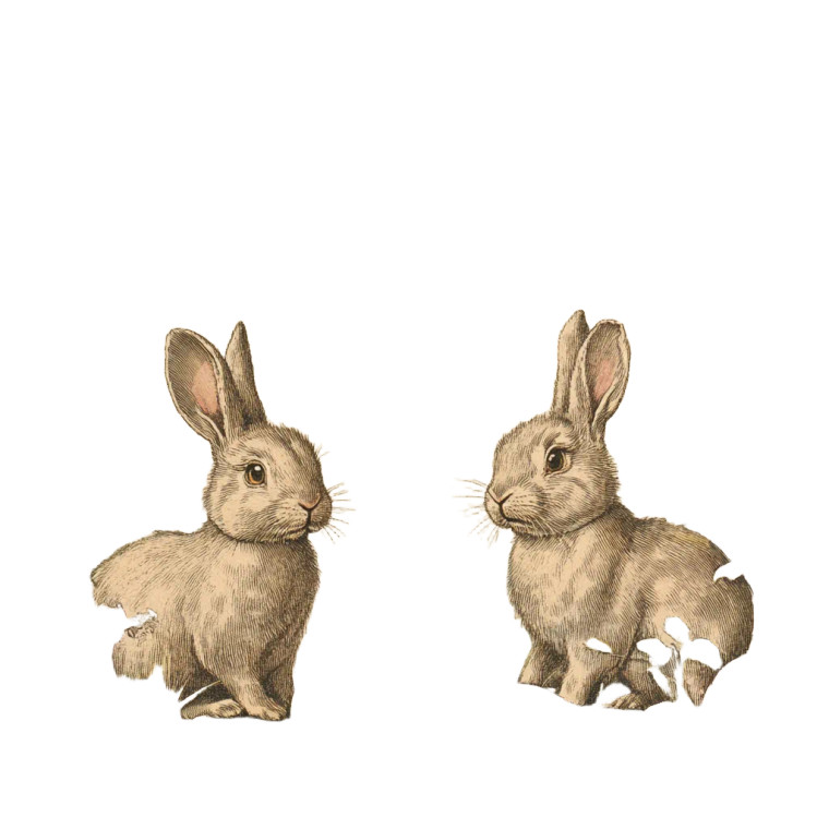 Vintage Easter Postcard Vinyl Car Decal Sticker – Waterproof & UV-Resistant 8"