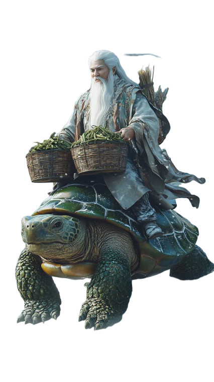 Oriental Medicine King Vinyl Car Decal Sticker – Waterproof & UV-Resistant 8"