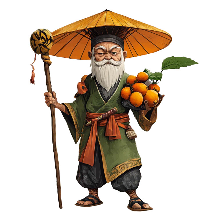 Old Sensei Concept Vinyl Car Decal Sticker – Waterproof & UV-Resistant 8"