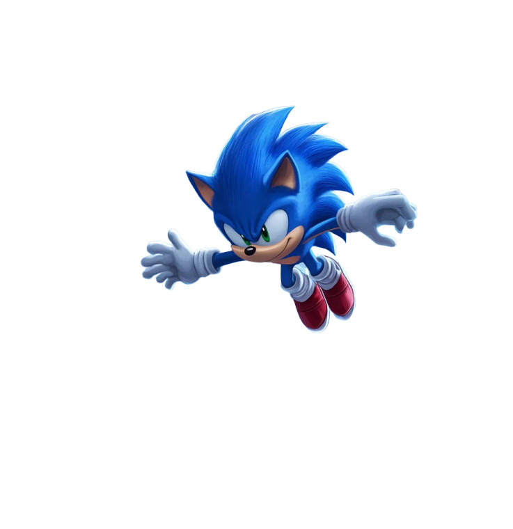 Sonic Jumping Rings Vinyl Car Decal Sticker – Waterproof & UV-Resistant 8"