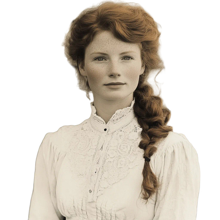 Wild West Woman Vinyl Car Decal Sticker – Waterproof & UV-Resistant 8"