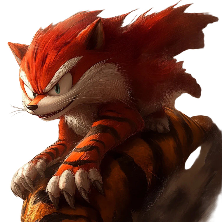 Sonic Rides Knuckles Vinyl Car Decal Sticker – Waterproof & UV-Resistant 8"