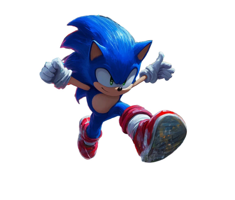 Sonic Chasing Rings V2 Vinyl Car Decal Sticker – Waterproof & UV-Resistant 8"