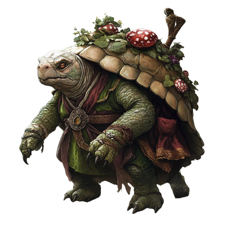 Elderly Spore Tortle Vinyl Car Decal Sticker – Waterproof & UV-Resistant 8"