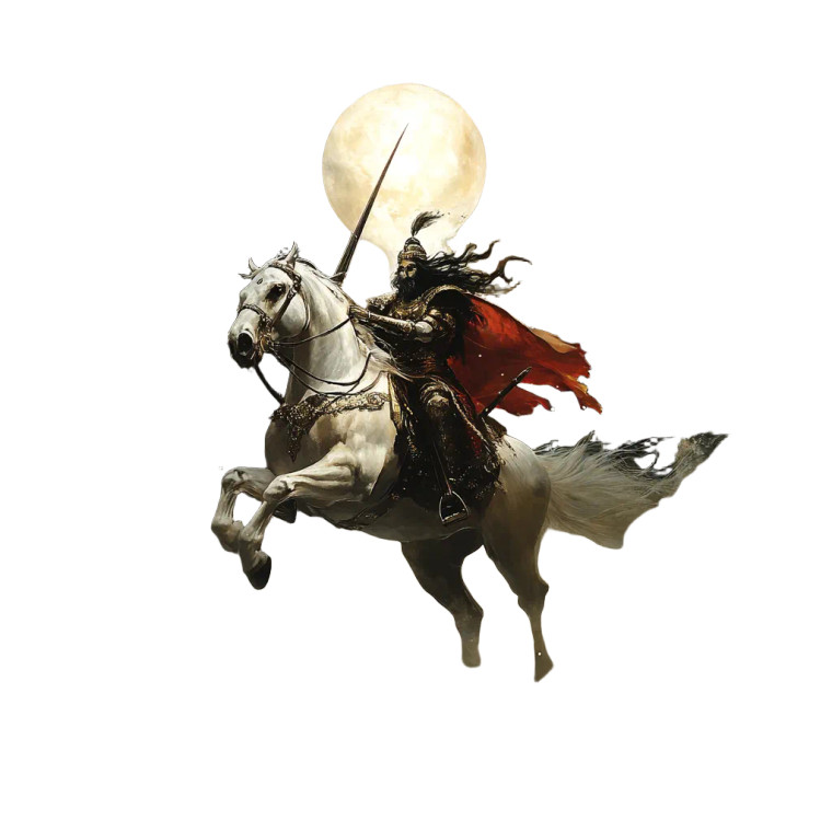 Kalki Avatar Vinyl Car Decal Sticker – Waterproof & UV-Resistant 8"