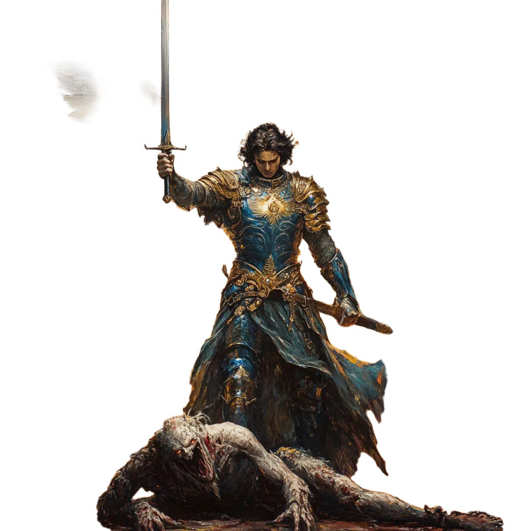 Archangel Michael Painting V4 Vinyl Car Decal Sticker – Waterproof & UV-Resistant 8" Archangel Michael Painting V4 Vinyl Car Decal Sticker – Waterproof & UV-Resistant 8"