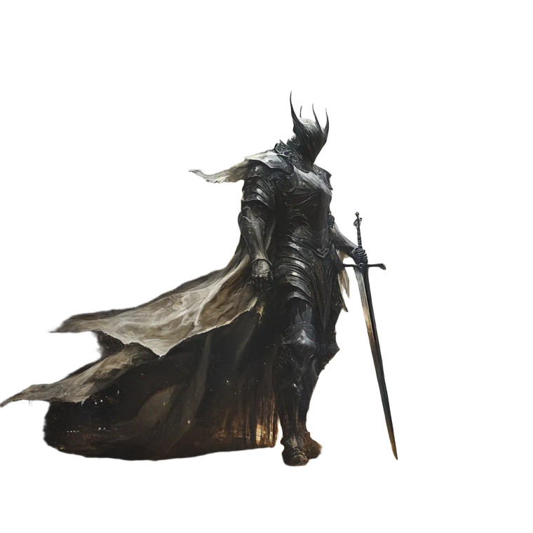 Dimensional Knight Vinyl Car Decal Sticker – Waterproof & UV-Resistant 8"