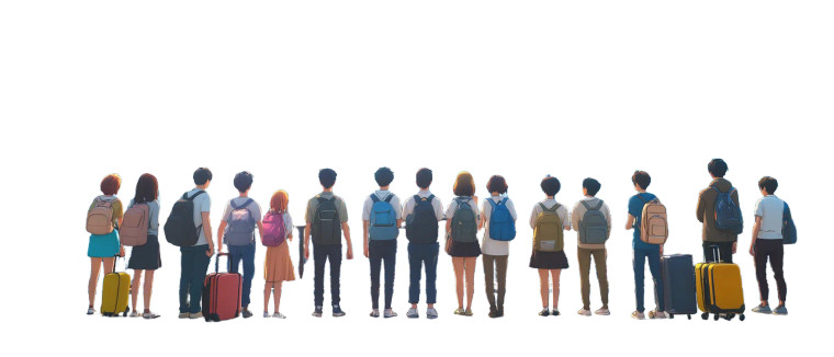 Tokyo Group Photo Vinyl Car Decal Sticker – Waterproof & UV-Resistant 8"