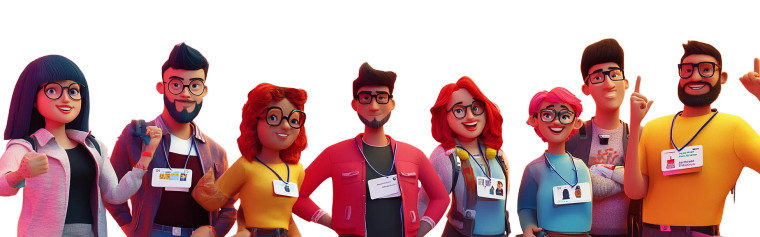 Hackathon Participants Vinyl Car Decal Sticker – Waterproof & UV-Resistant 8"