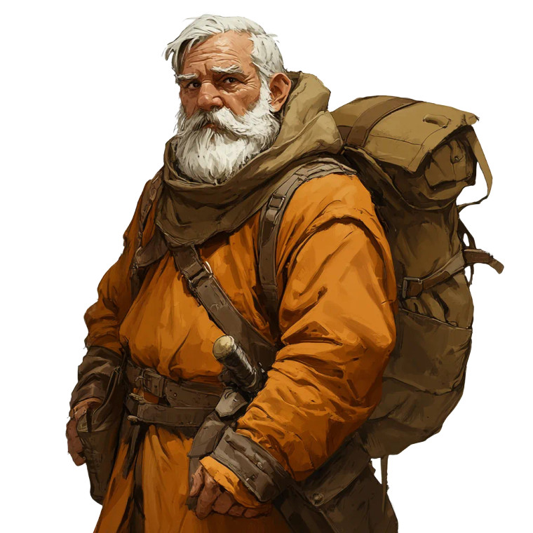 Retired Adventurer Vinyl Car Decal Sticker – Waterproof & UV-Resistant 8"