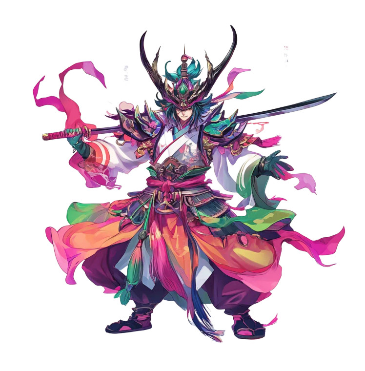 League Character Design Vinyl Car Decal Sticker – Waterproof & UV-Resistant 8"