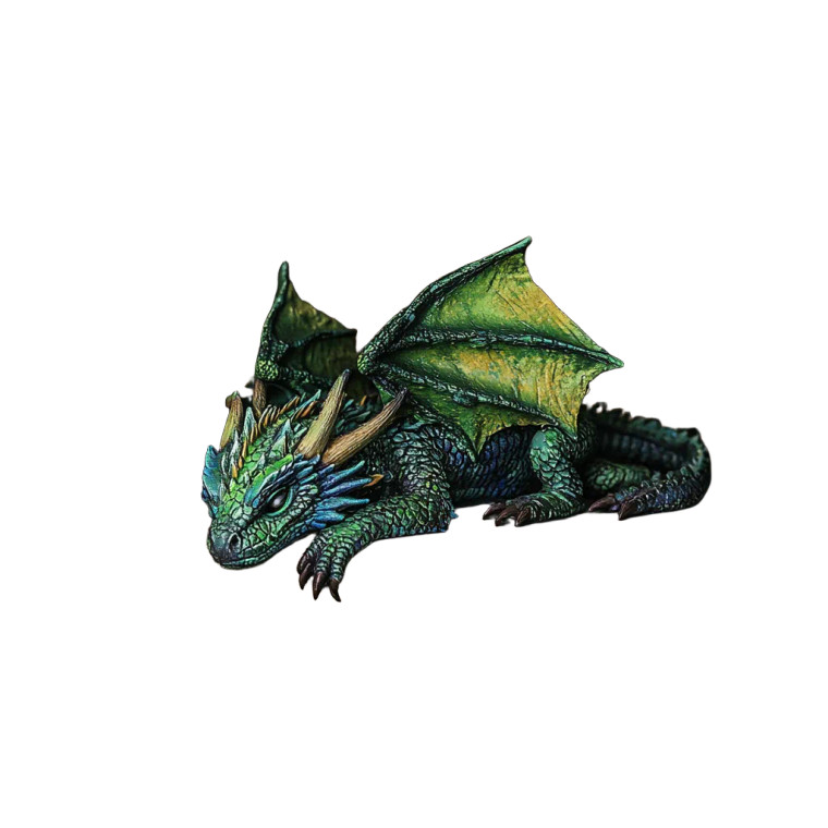 Sleeping Dragon Toy Vinyl Car Decal Sticker – Waterproof & UV-Resistant 8"