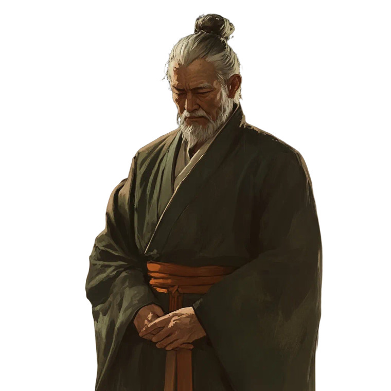 Martial Arts Master Vinyl Car Decal Sticker – Waterproof & UV-Resistant 8"