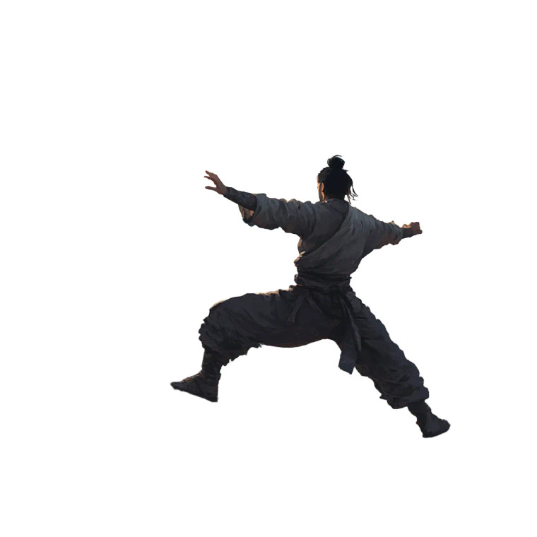 Mountain Kung Fu Vinyl Car Decal Sticker – Waterproof & UV-Resistant 8"