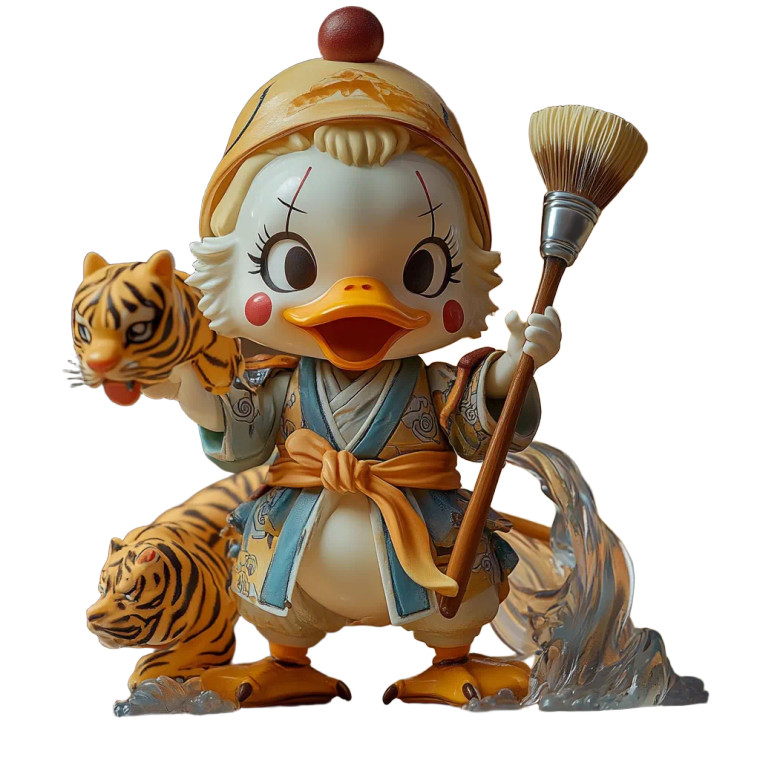 Clown Duck Summoner Vinyl Car Decal Sticker – Waterproof & UV-Resistant 8"