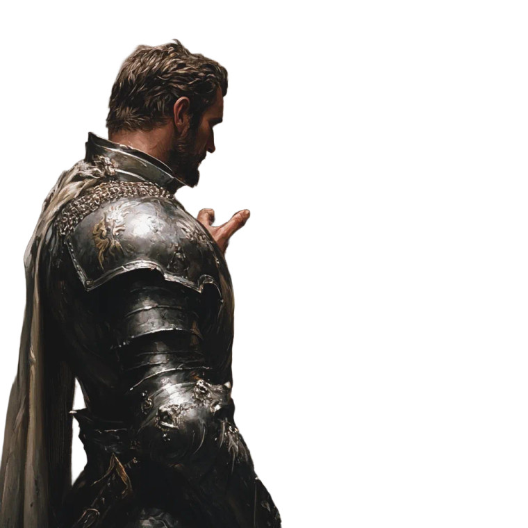 Armored Dragon Reflection Vinyl Car Decal Sticker – Waterproof & UV-Resistant 8"