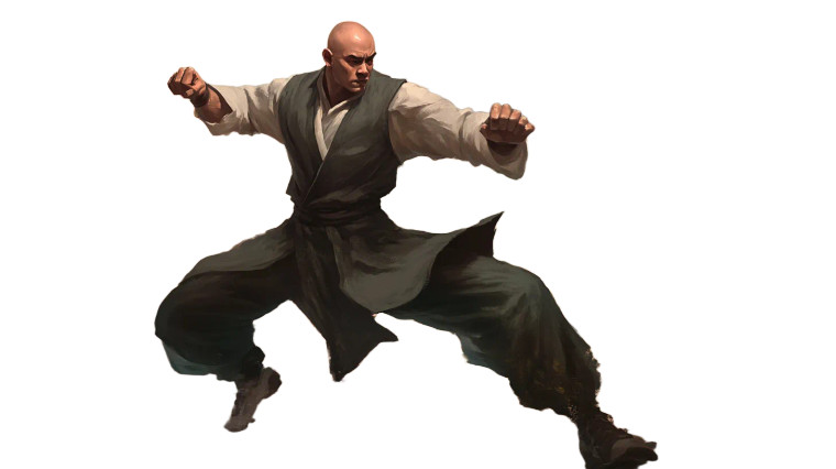 Business Casual Monk Vinyl Car Decal Sticker – Waterproof & UV-Resistant 8"