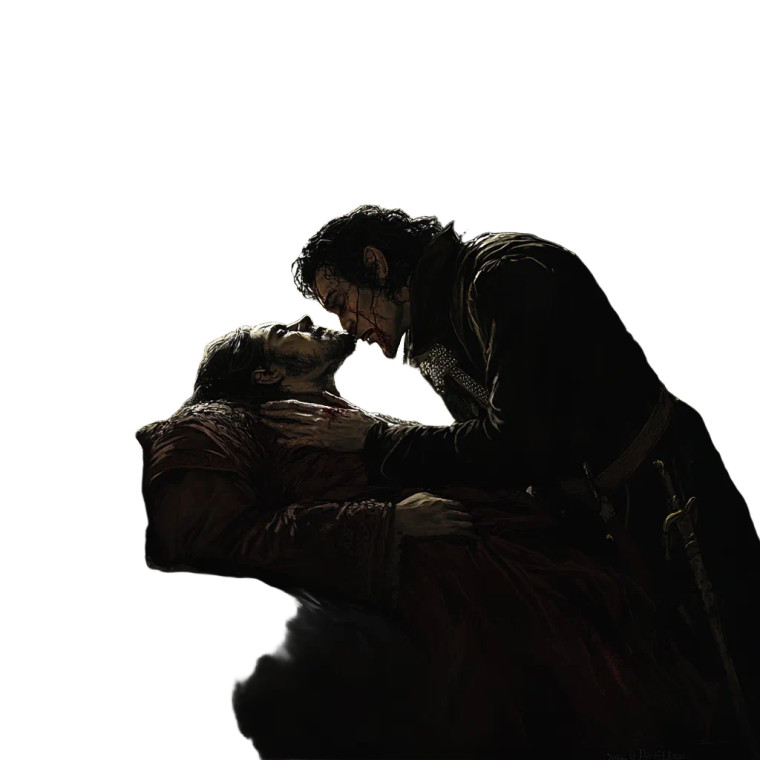 Vampire Biting Victim Vinyl Car Decal Sticker – Waterproof & UV-Resistant 8"