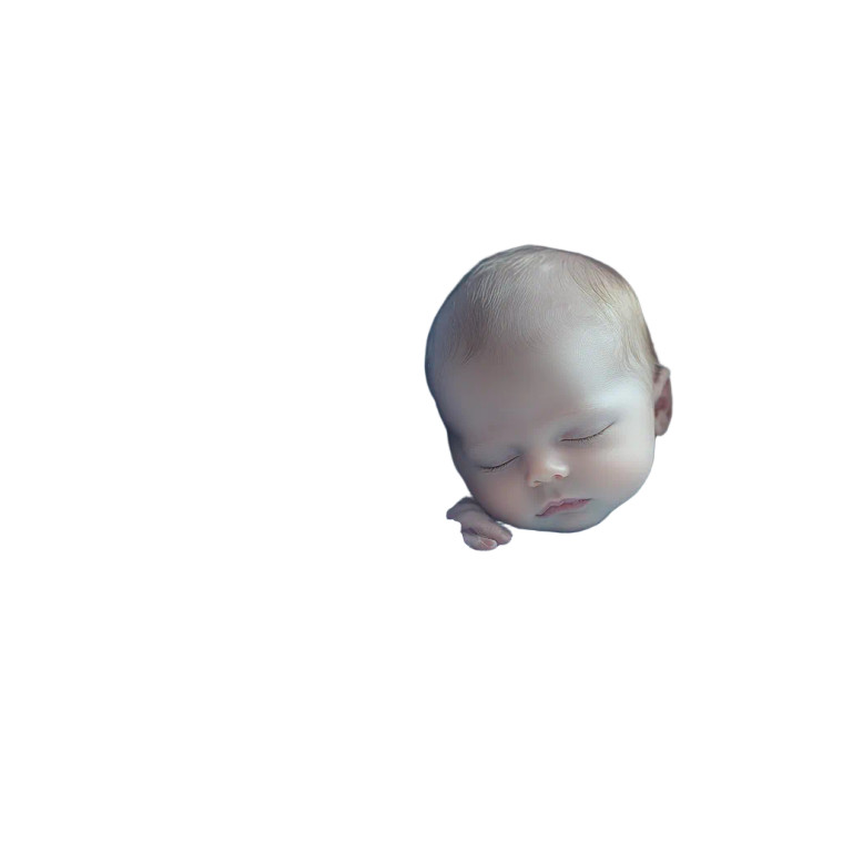 Sleeping Baby With Dragon V3 Vinyl Car Decal Sticker – Waterproof & UV-Resistant 8"