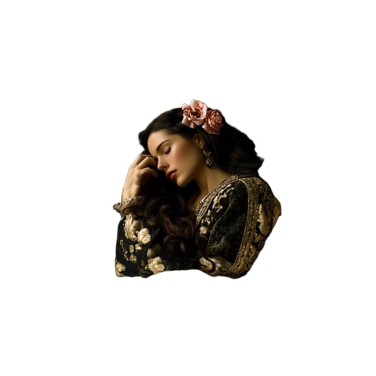 Fantasy Warrior Resting Vinyl Car Decal Sticker – Waterproof & UV-Resistant 8"