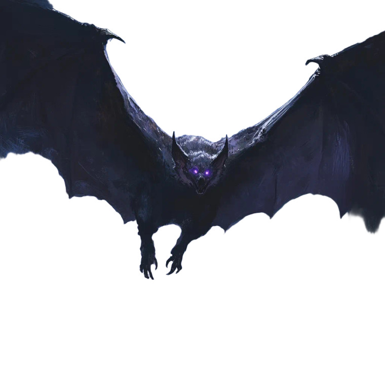 Majestic Bat Creature Vinyl Car Decal Sticker – Waterproof & UV-Resistant 8"