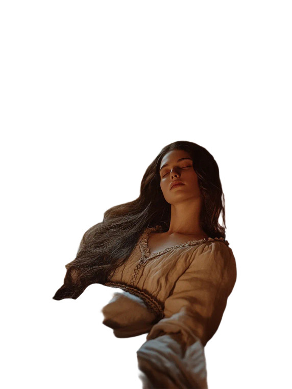 Medieval Serenity Vinyl Car Decal Sticker – Waterproof & UV-Resistant 8"