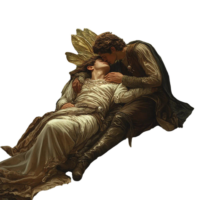 Fairy'S Kiss Vinyl Car Decal Sticker – Waterproof & UV-Resistant 8"