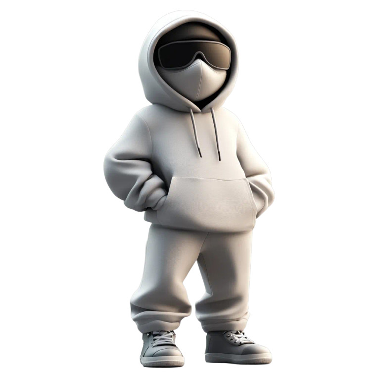 Chill Ski Mask Guy Vinyl Car Decal Sticker – Waterproof & UV-Resistant 8"