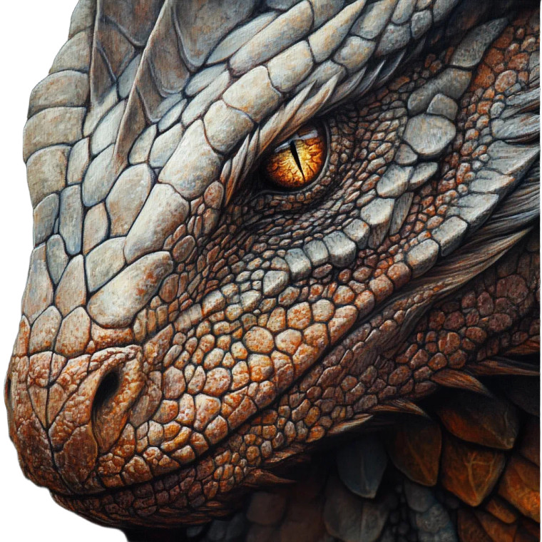 Dragon Head V6 Vinyl Car Decal Sticker – Waterproof & UV-Resistant 8"