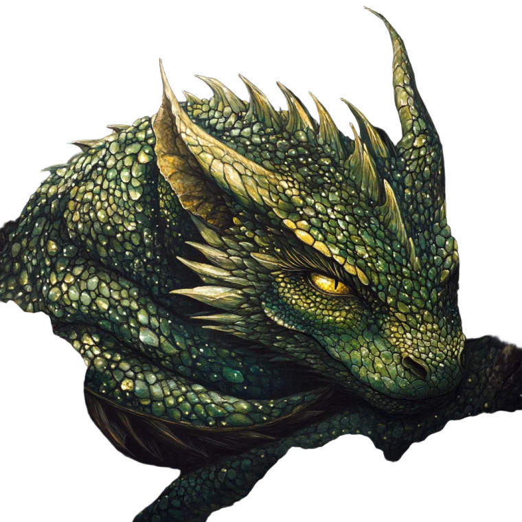 Mountain Dragon V2 Vinyl Car Decal Sticker – Waterproof & UV-Resistant 8"