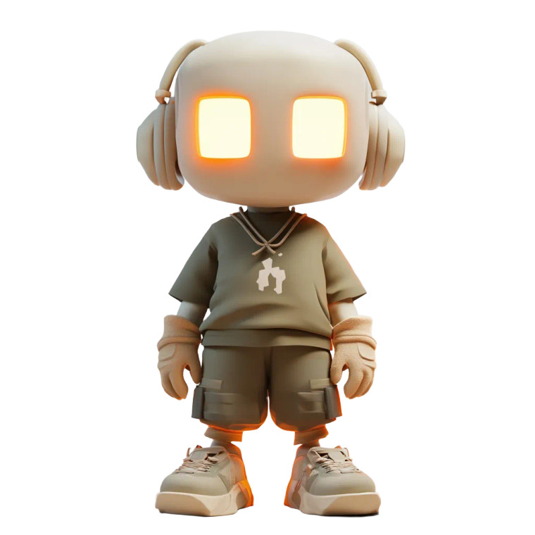 Geek Gamer Character Vinyl Car Decal Sticker – Waterproof & UV-Resistant 8"