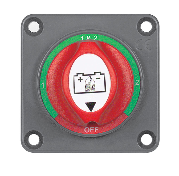 Heavy Duty 200A Marine Battery Disconnect Switch | Panel Mounted for Easy Access