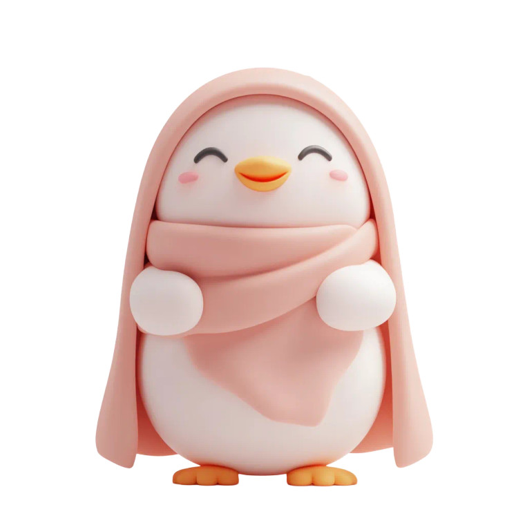 Cute Clay Animal Vinyl Car Decal Sticker – Waterproof & UV-Resistant 8"