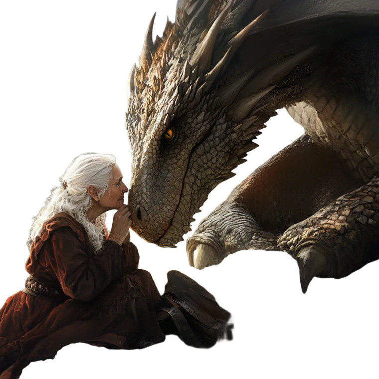 Fantasy Adventurer Discovers Vinyl Car Decal Sticker – Waterproof & UV-Resistant 8"