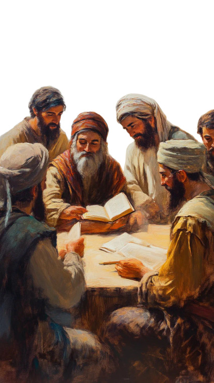 Biblical Study Group Vinyl Car Decal Sticker – Waterproof & UV-Resistant 8"