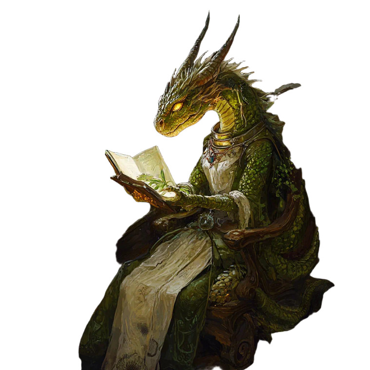 Herbalism Dragon Professor Vinyl Car Decal Sticker – Waterproof & UV-Resistant 8"