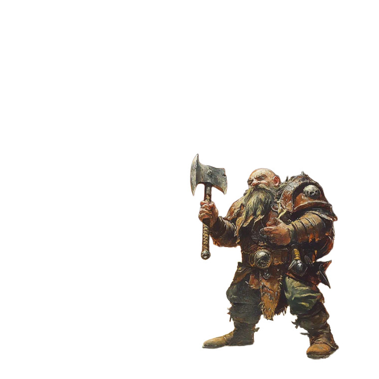 Friendly Troll Slayer Dwarf Vinyl Car Decal Sticker – Waterproof & UV-Resistant 8"